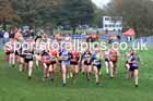 Junior Womens 2024 National Cross Country Relays, Berry Hill Park, Mansfield.   Photo: David T. Hewitson/Sports for All Pics